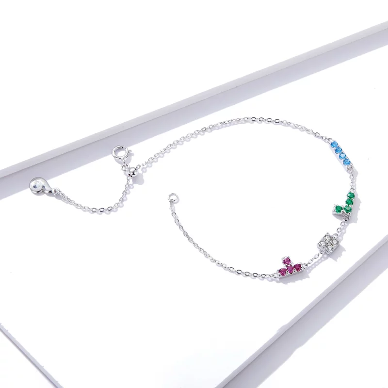 (image pour) Bracelet Pandora Style Tetris - BSB040 - Afficher 4