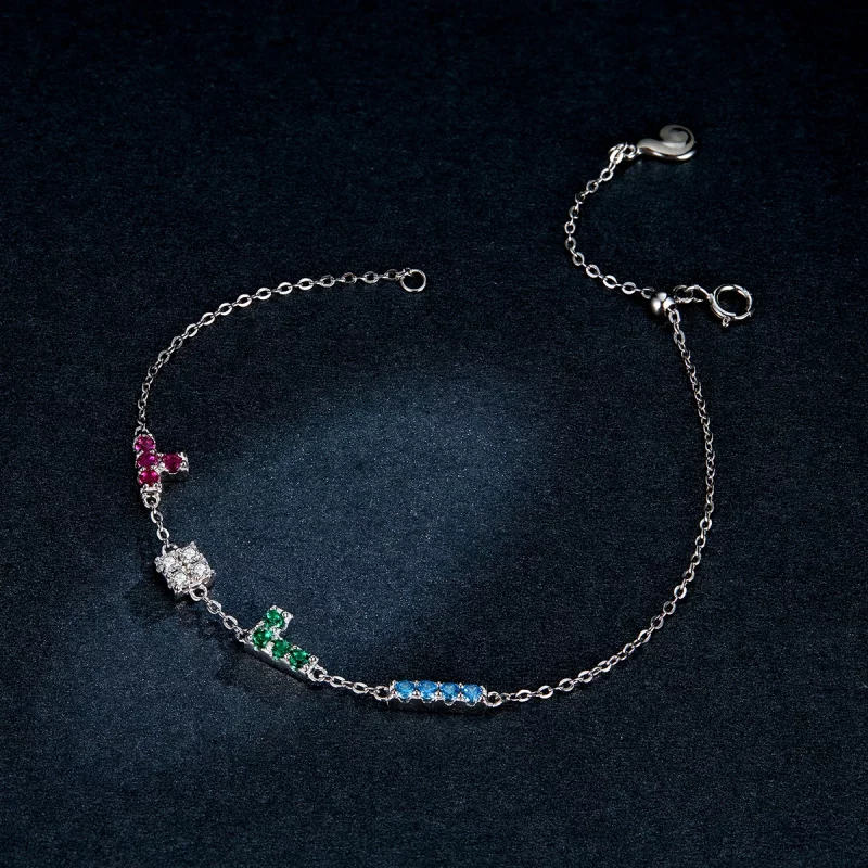 (image pour) Bracelet Pandora Style Tetris - BSB040 - Afficher 5
