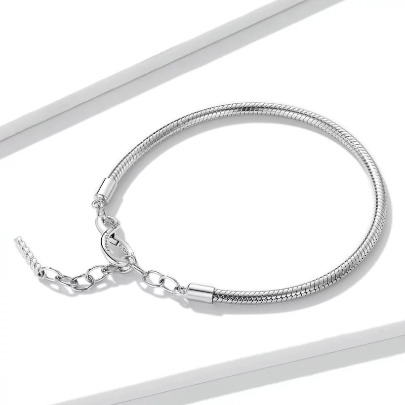(image pour) Bracelet Simple et Infini de Style Pandora - BSB085 - Afficher 3