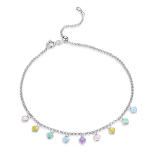 (image pour) Bracelet Style PANDORA Amour arc-en-ciel - SCT020