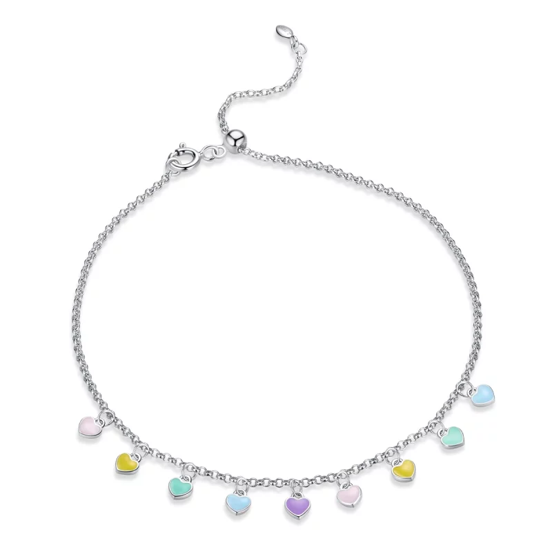 (image pour) Bracelet Style PANDORA Amour arc-en-ciel - SCT020