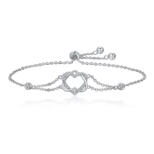 (image pour) Bracelet Style PANDORA Amour Cardiogramme - SCB022