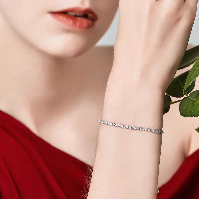 (image pour) Bracelet Style PANDORA Amoureusement - SCB029 - Afficher 2