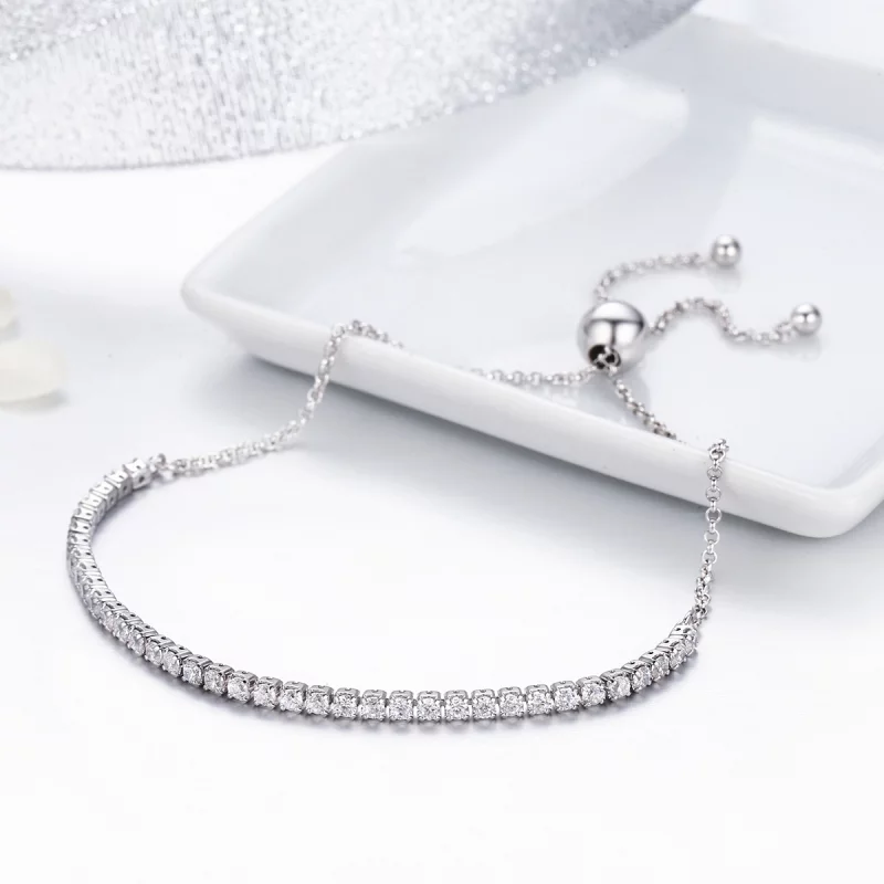 (image pour) Bracelet Style PANDORA Amoureusement - SCB029 - Afficher 5