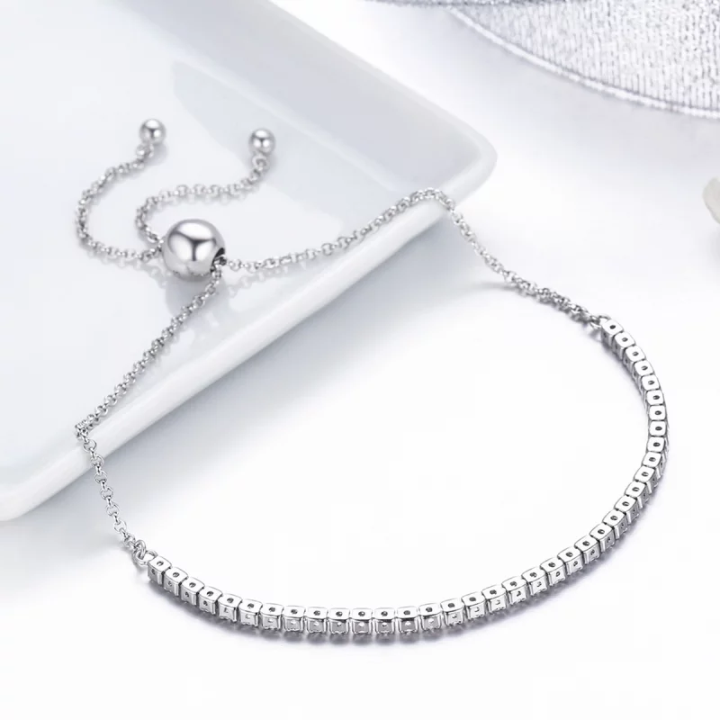 (image pour) Bracelet Style PANDORA Amoureusement - SCB029 - Afficher 6