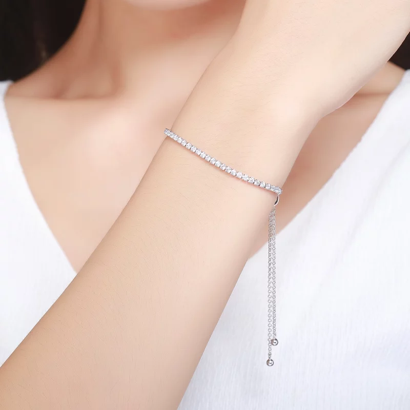 (image pour) Bracelet Style PANDORA Amoureusement - SCB029 - Afficher 7