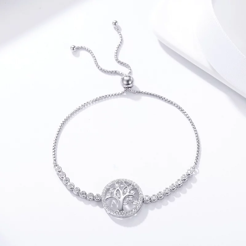 (image pour) Bracelet Style PANDORA Arbre de vie lumineux - SCB035 - Afficher 5