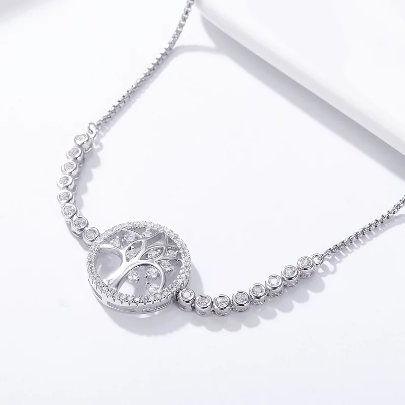 (image pour) Bracelet Style PANDORA Arbre de vie lumineux - SCB035 - Afficher 6