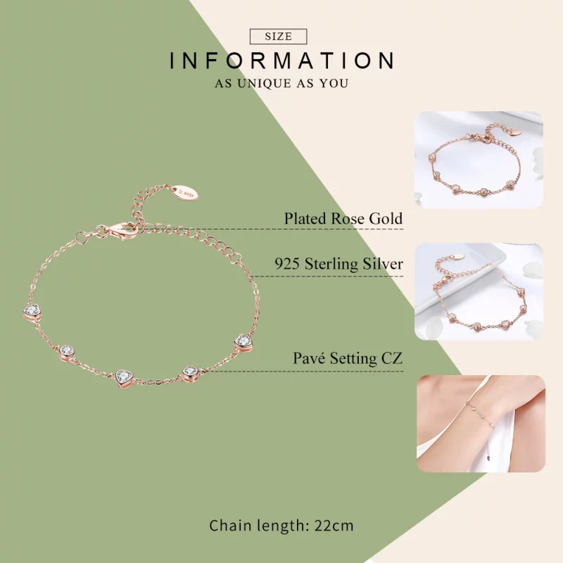 (image pour) Bracelet Style PANDORA Beauté de la simplicité - SCB097 - Afficher 5