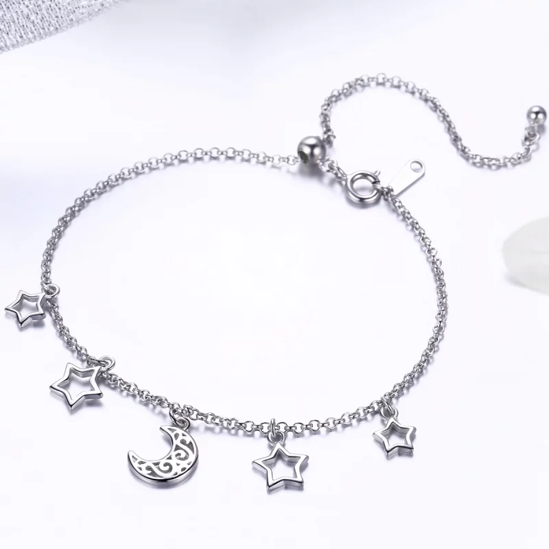 (image pour) Bracelet Style PANDORA Ciel étoilé - SCB107 - Afficher 3