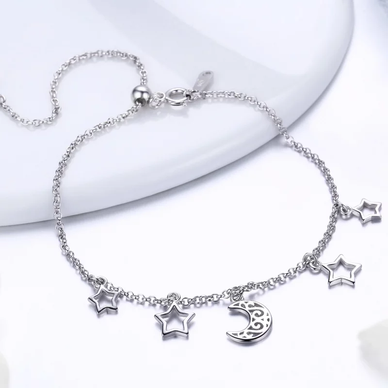(image pour) Bracelet Style PANDORA Ciel étoilé - SCB107 - Afficher 6