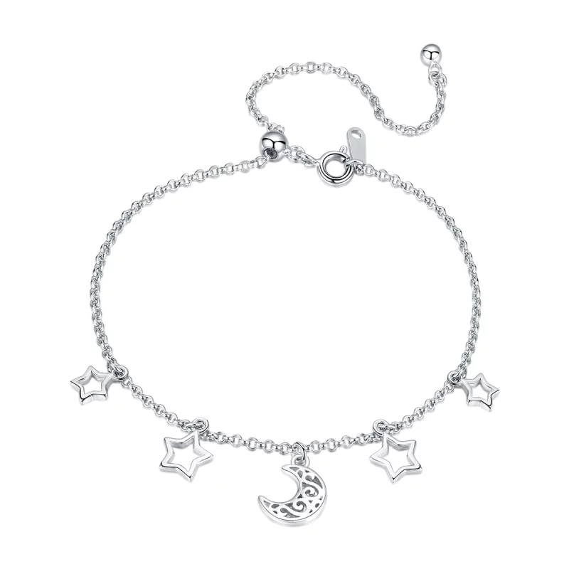 (image pour) Bracelet Style PANDORA Ciel étoilé - SCB107