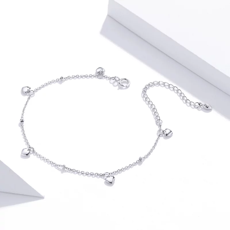 (image pour) Bracelet Style PANDORA Coeur aimant - SCB191 - Afficher 3