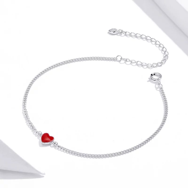 (image pour) Bracelet Style PANDORA Cœur - SCB182 - Afficher 2