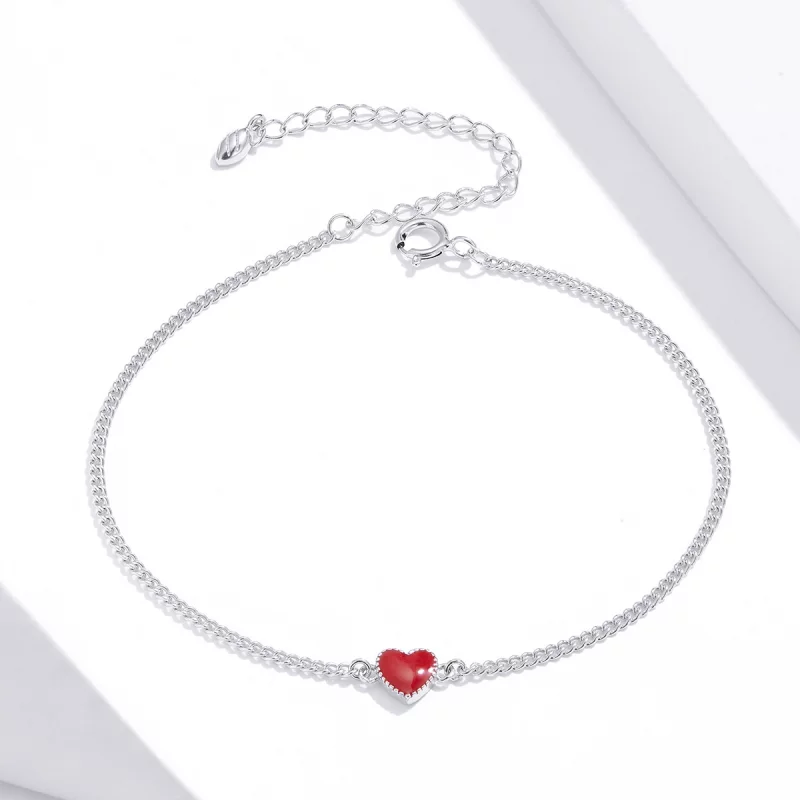 (image pour) Bracelet Style PANDORA Cœur - SCB182 - Afficher 3