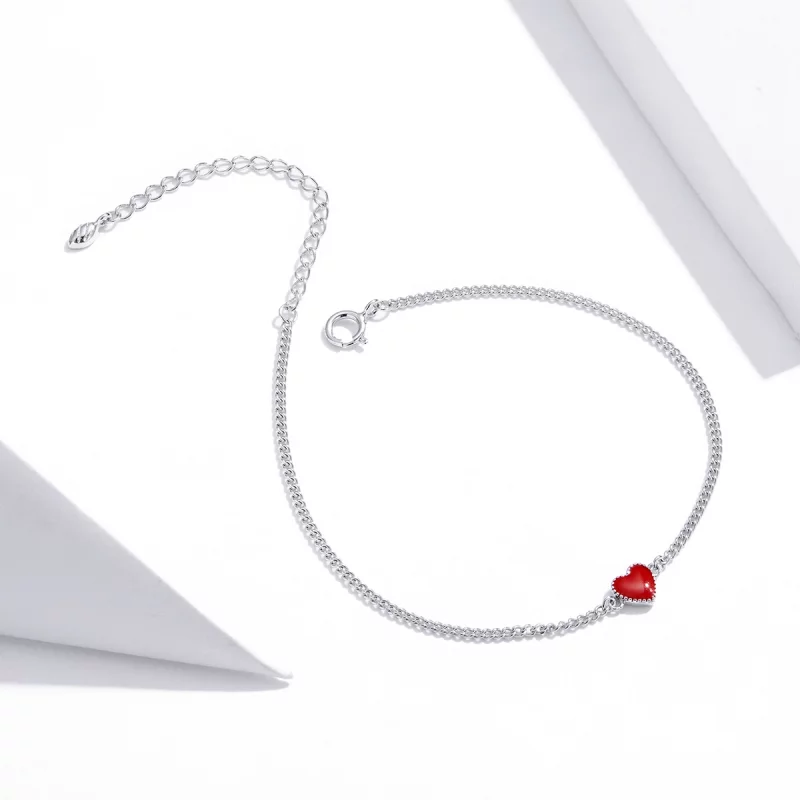 (image pour) Bracelet Style PANDORA Cœur - SCB182 - Afficher 4