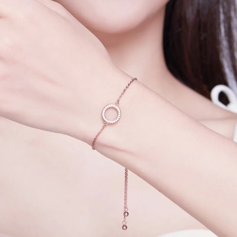 (image pour) Bracelet Style PANDORA destin - SCB030-C - Afficher 2
