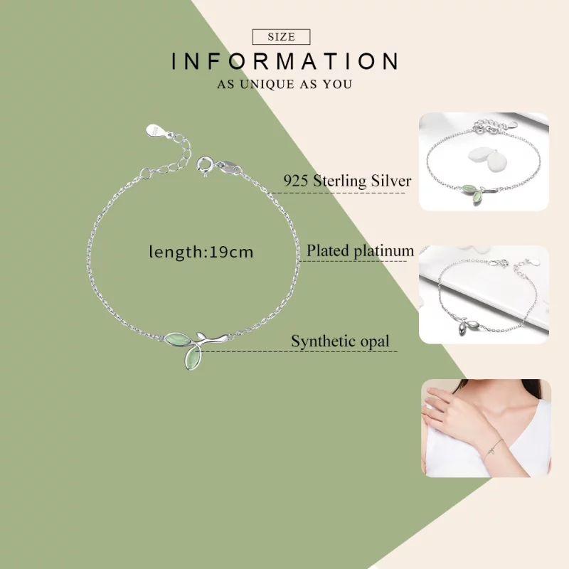 (image pour) Bracelet Style PANDORA Espérer - SCB112 - Afficher 3