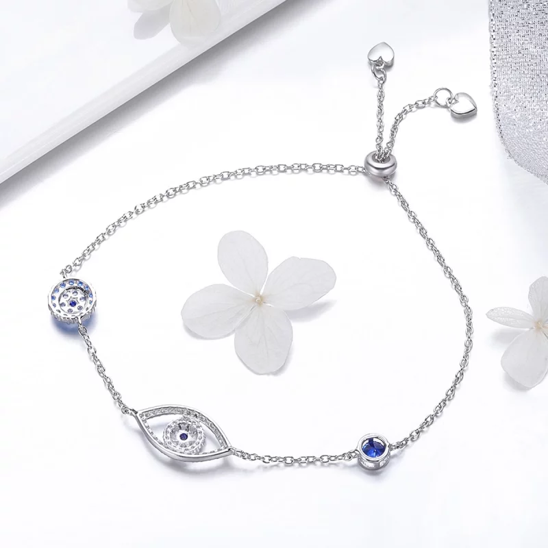 (image pour) Bracelet Style PANDORA Eyeil gardien - SCB089 - Afficher 3