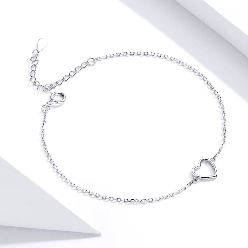 (image pour) Bracelet Style PANDORA Forme d'amour - SCB159 - Afficher 4