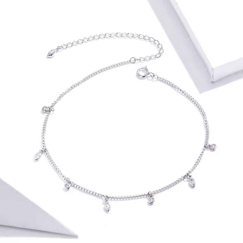 (image pour) Bracelet Style PANDORA franges - SCT018 - Afficher 2