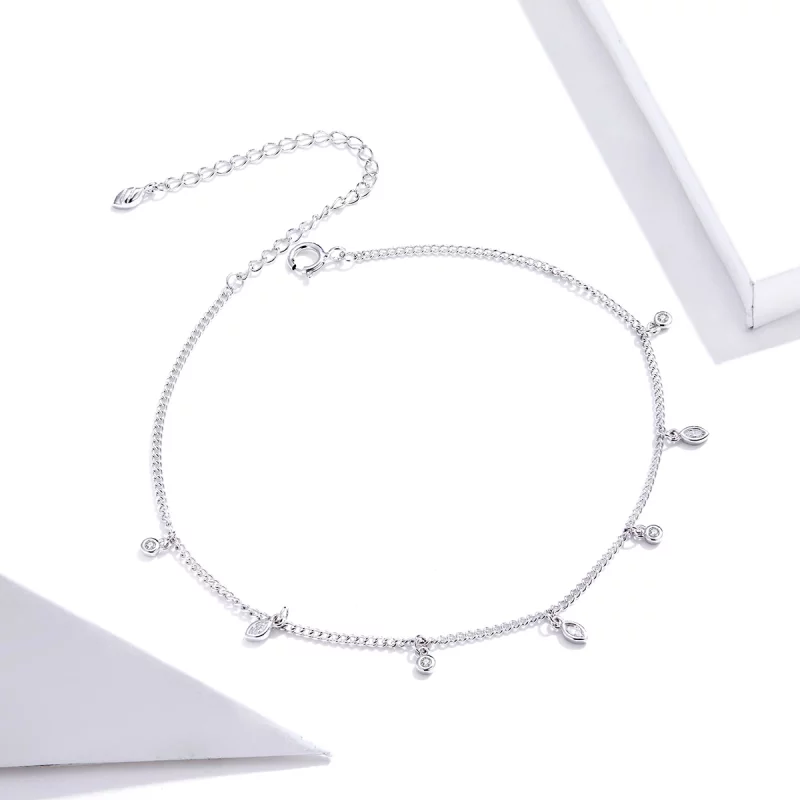 (image pour) Bracelet Style PANDORA franges - SCT018 - Afficher 3