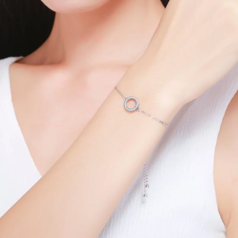(image pour) Bracelet Style PANDORA Halo - SCB030 - Afficher 2