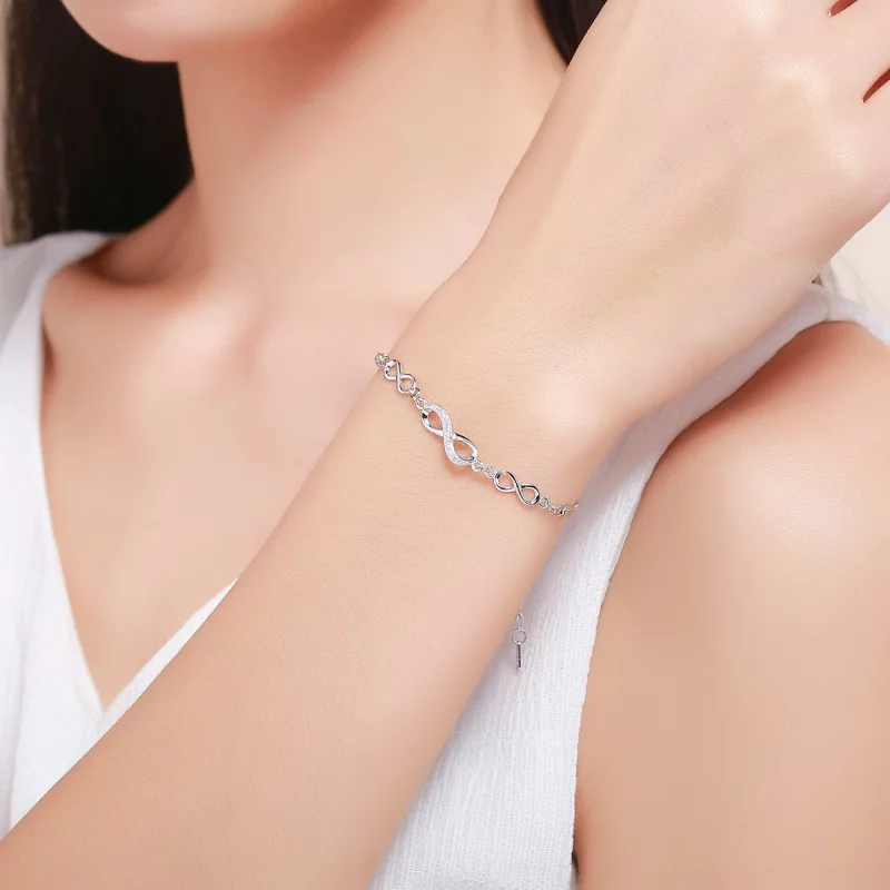 (image pour) Bracelet Style PANDORA Élégance sans fin - SCB037 - Afficher 2
