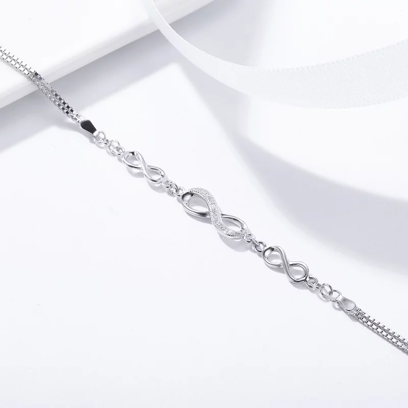 (image pour) Bracelet Style PANDORA Élégance sans fin - SCB037 - Afficher 4