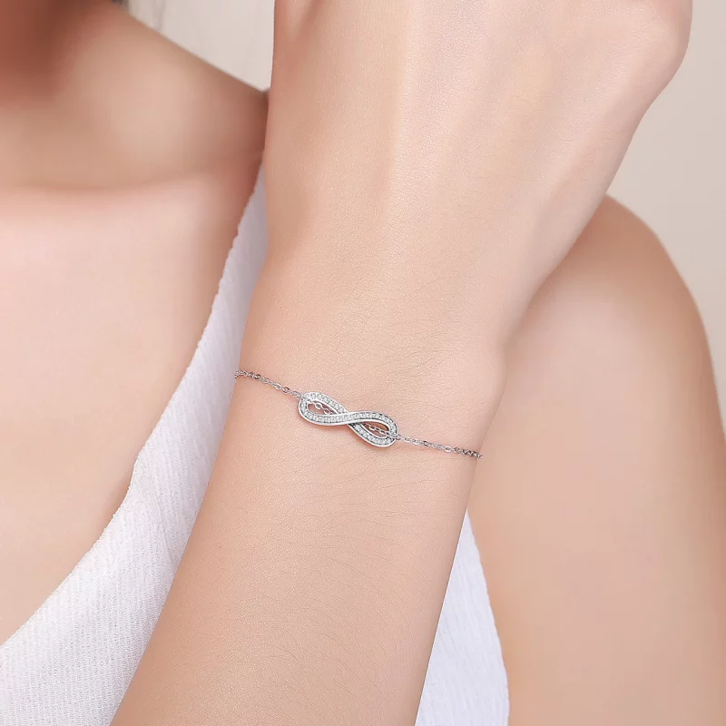 (image pour) Bracelet Style PANDORA Élégance sans fin - SCB056 - Afficher 2