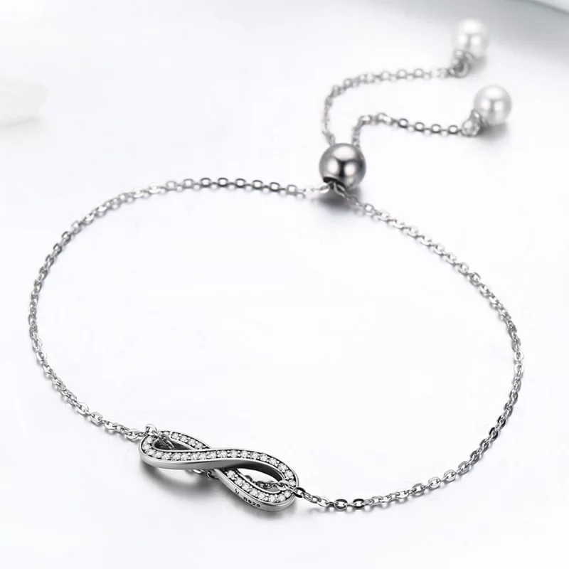 (image pour) Bracelet Style PANDORA Élégance sans fin - SCB056 - Afficher 4