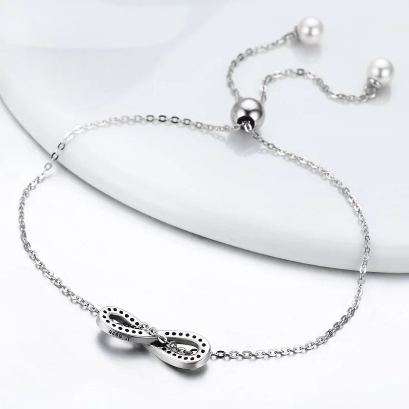 (image pour) Bracelet Style PANDORA Élégance sans fin - SCB056 - Afficher 5