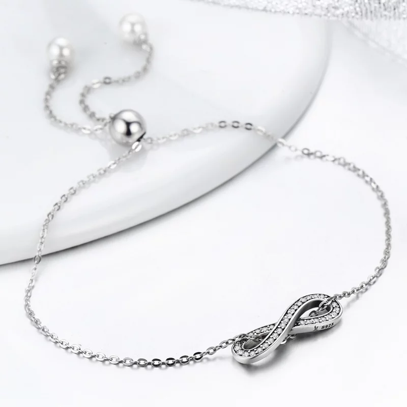 (image pour) Bracelet Style PANDORA Élégance sans fin - SCB056 - Afficher 6