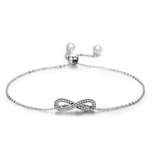 (image pour) Bracelet Style PANDORA Élégance sans fin - SCB056