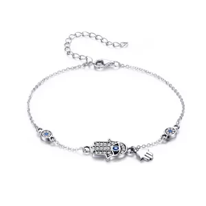 (image pour) Bracelet Style PANDORA Main de Fatima - SCB079