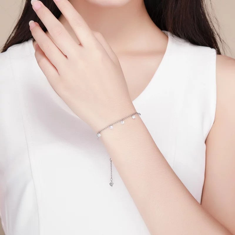 (image pour) Bracelet Style PANDORA Oxyde de zirconium - SCB103 - Afficher 3