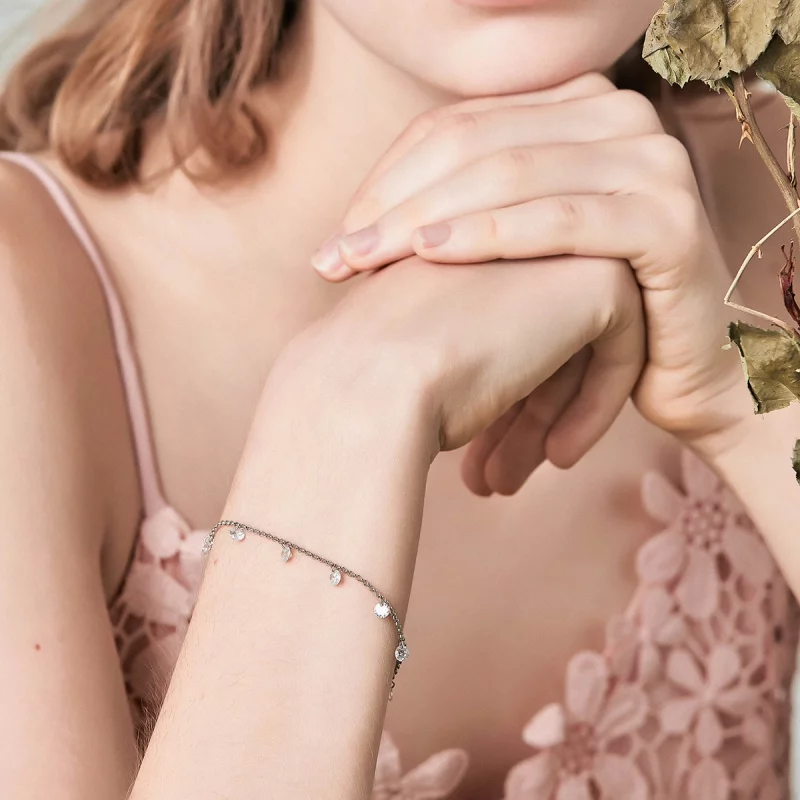 (image pour) Bracelet Style PANDORA Oxyde de zirconium - SCB103 - Afficher 7