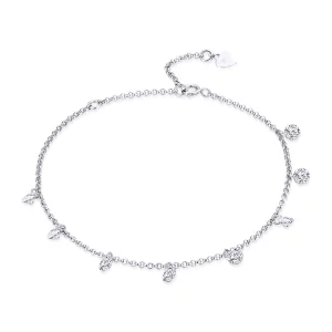 (image pour) Bracelet Style PANDORA Oxyde de zirconium - SCB103
