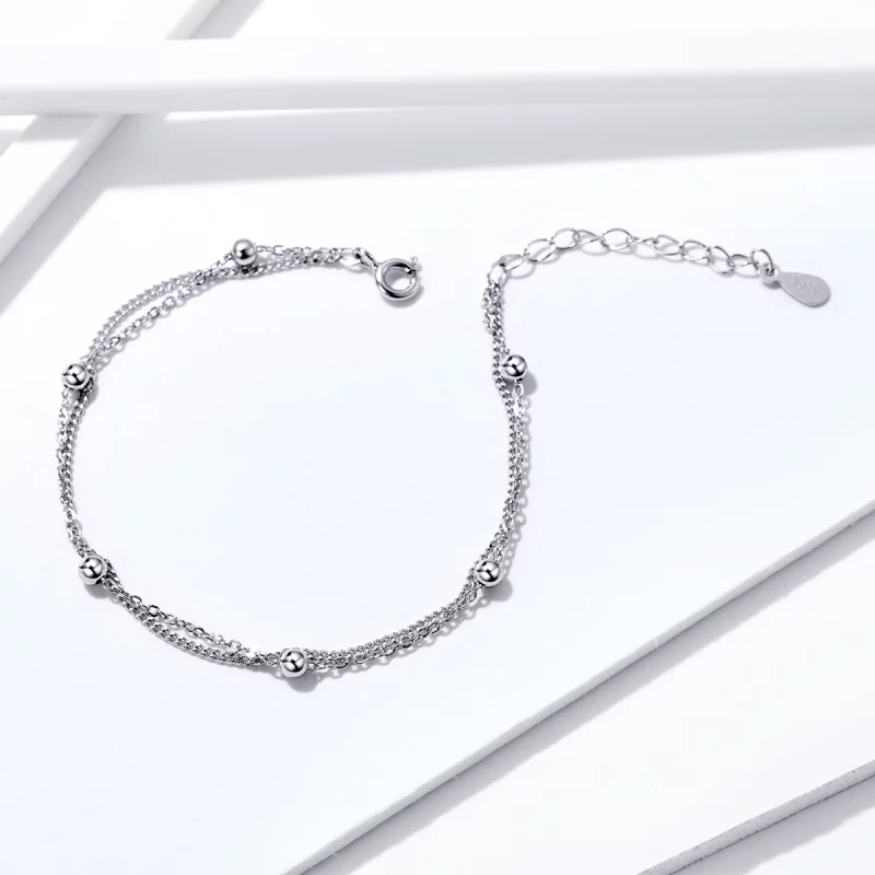 (image pour) Bracelet Style PANDORA Petites Perles - SCB131 - Afficher 3