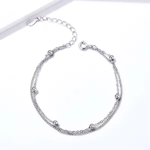 (image pour) Bracelet Style PANDORA Petites Perles - SCB131