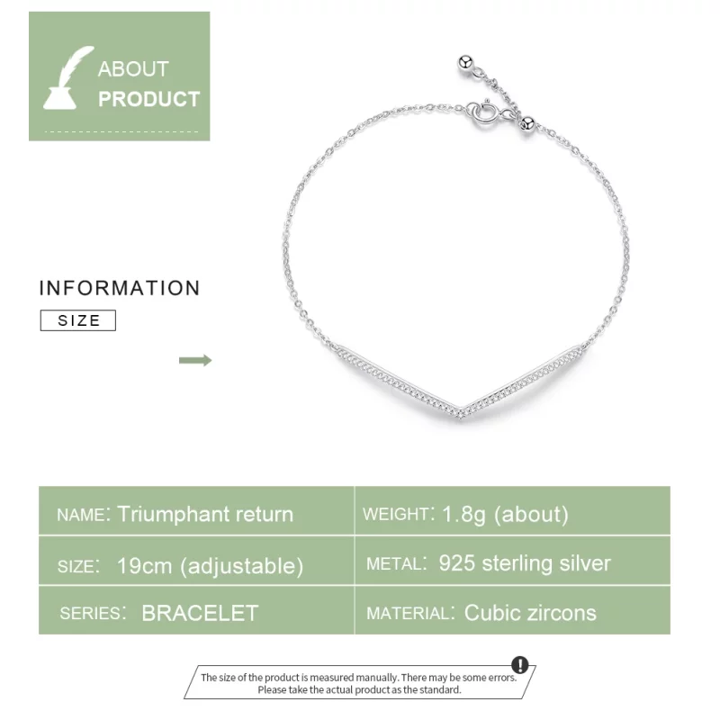 (image pour) Bracelet Style PANDORA Retour triomphal - SCB137 - Afficher 3