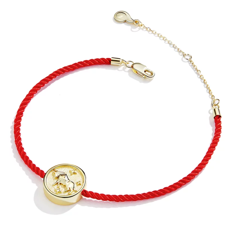 (image pour) Bracelet style Pandora signe du Taureau - BSB072 - Afficher 2