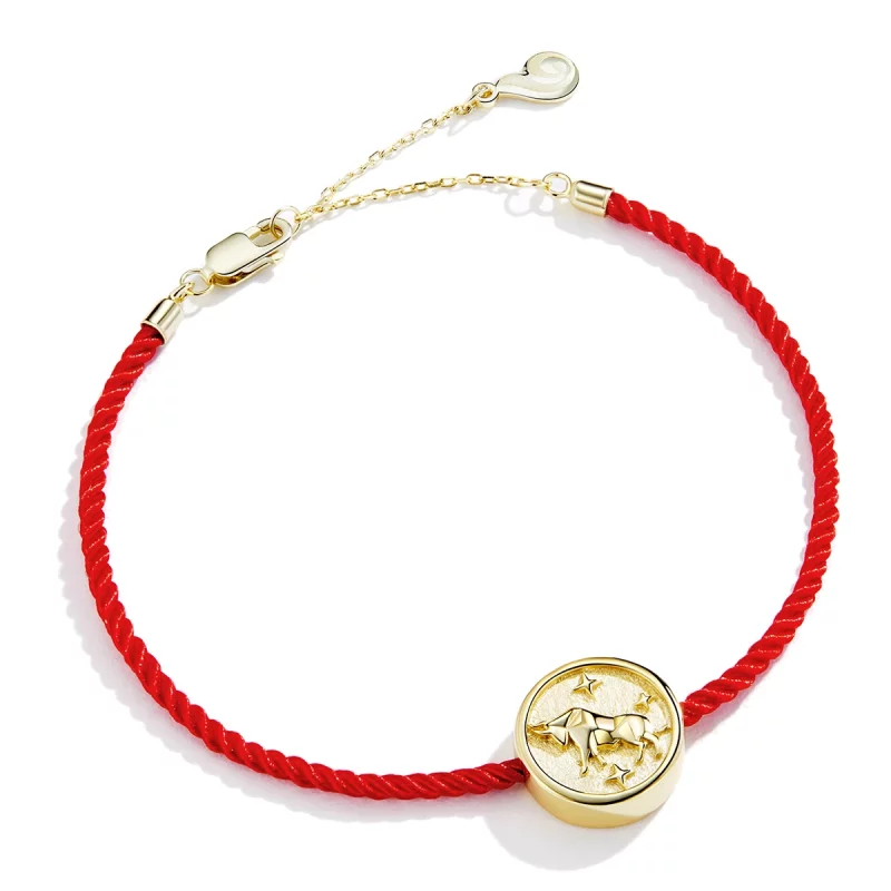 (image pour) Bracelet style Pandora signe du Taureau - BSB072 - Afficher 3