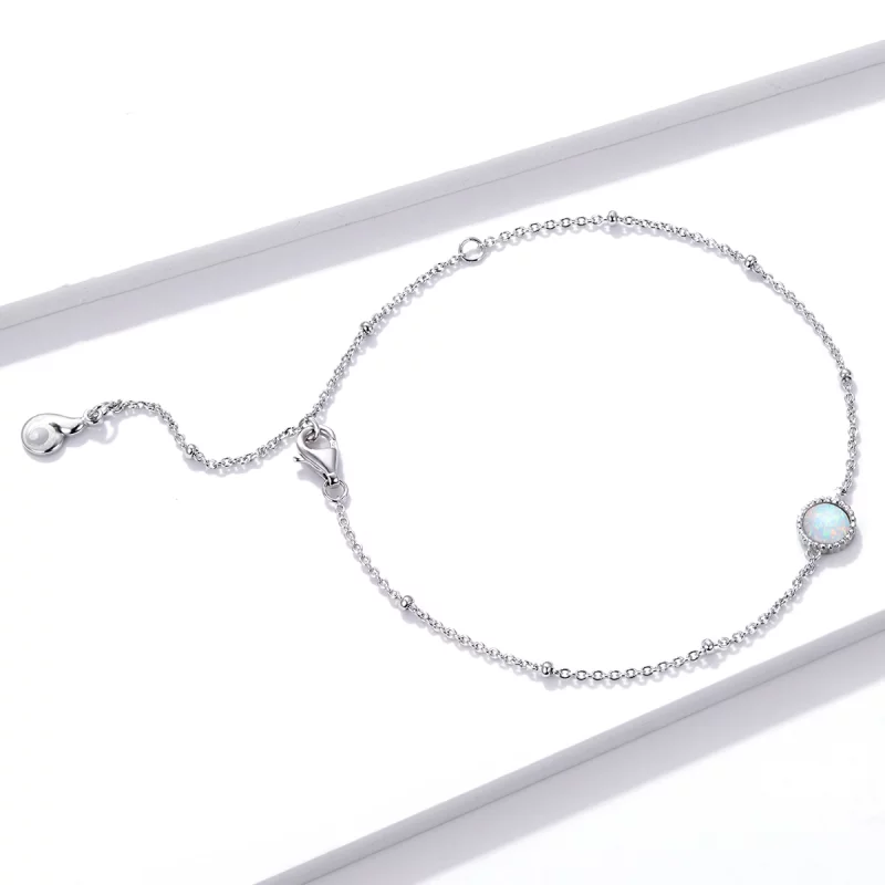 (image pour) Bracelet Style PANDORA Superbe opale - BSB054 - Afficher 3