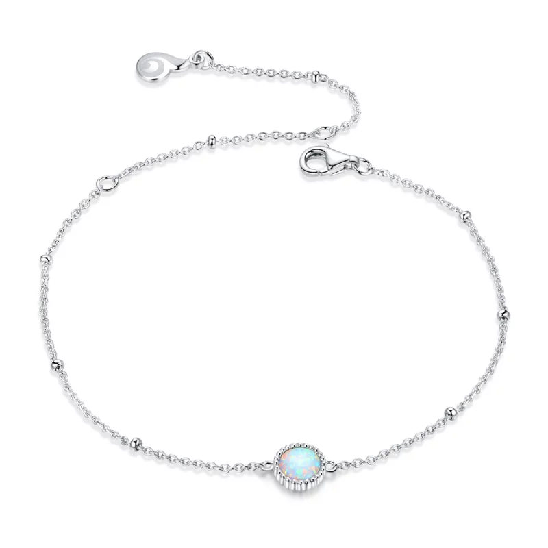 (image pour) Bracelet Style PANDORA Superbe opale - BSB054