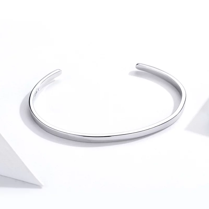 (image pour) Jonc ouvert Style PANDORA Rien n'est impossible - SCB160 - Afficher 4