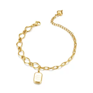 (image pour) Style Pandora Santé, Bonheur, Bracelet Trésor - BSB070