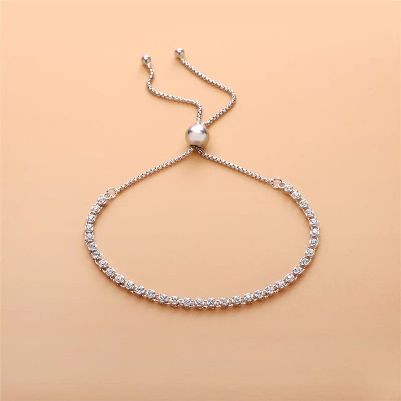 (image pour) Bracelet Cordon Étincelant Multicolore PANDORA France - 590524PCZMX - Afficher 3
