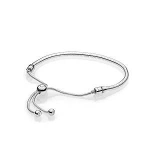 (image pour) Bracelet Coulissant Moments en Argent PANDORA France - 597125CZ-2