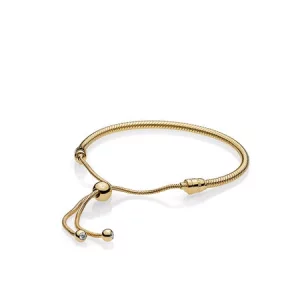 (image pour) Bracelet Coulissant Moments en PANDORA Shine™ - 567110CZ